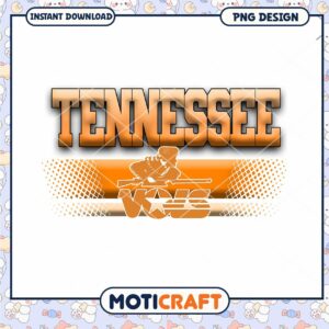 Tennessee Vintage Sports PNG Design Instant Download