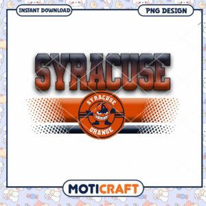 Syracuse Orange PNG Design for Instant Download Printable