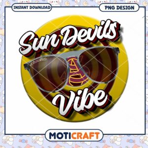 Sun Devils Vibe PNG Design for Arizona State Fans