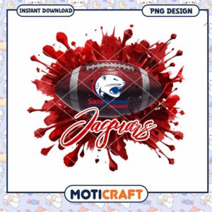 South Alabama Jaguars Football PNG Graphic Design Download