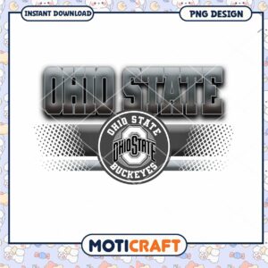 Ohio State Buckeyes PNG Instant Download Design Template