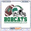 Ohio Bobcats Football Helmet and Ball PNG Design Download