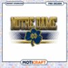 Notre Dame PNG Design Shamrock Instant Download Art