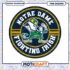 Notre Dame Fighting Irish PNG Instant Download Design