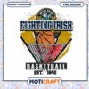 Notre Dame Fighting Irish Basketball PNG Digital Download