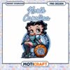 North Carolina Betty Boop Basketball PNG Design Download