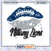 Nittany Lions Football Lips PNG Design for Fans