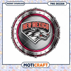 New Mexico Logo Design PNG Instant Download Image