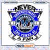 Never Underestimate Villanova Wildcats Fan Power PNG