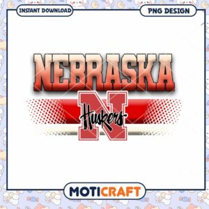 Nebraska Huskers PNG Design for Instant Download 2023