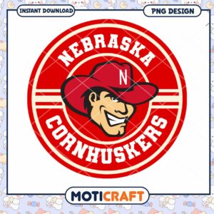 Nebraska Cornhuskers PNG Design Instant Download File