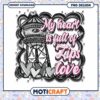 My Heart is Full of Zips Love PNG Instant Download Art