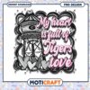 My Heart is Full of Tigers Love PNG Instant Download