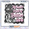 My Heart is Full of Rattlers Love PNG Design Download
