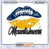 Mountainers Football Kissable Design Instant Download PNG