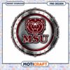 MSU Bear Logo PNG Design for Instant Download Art