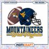 Mountaineers Football West Virginia PNG Instant Download