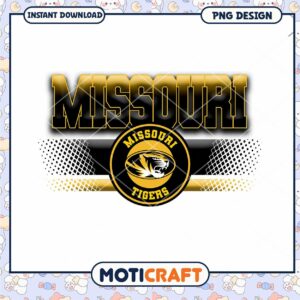 Missouri Tigers Logo Instant Download PNG Design File