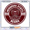 Missouri State Bears Logo PNG Instant Download Design