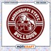 Mississippi State Bulldogs Logo PNG Instant Download Design