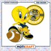 Michigan Wolverines Tweety Bird Football PNG Design Download