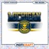 Michigan Wolverines PNG Instant Download Design Graphic