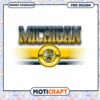 Michigan Wolverines PNG Design Instant Download Art
