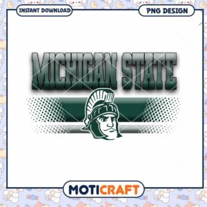 Michigan State University Spartan Logo PNG Design Download