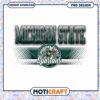 Michigan State Spartans PNG Design Instant Download Art