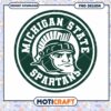 Michigan State Spartans Logo PNG Instant Download Design