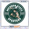 Michigan State Spartans Mascot PNG Digital Download Design