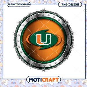 Miami Hurricanes Logo PNG Instant Download DesignJoy