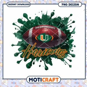 Miami Hurricanes Football PNG