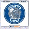 Memphis Tigers PNG Cartoon Design for Instant Download