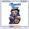 Memphis Tigers PNG Graphic Betty Boop Design Download