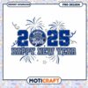 Memphis Tigers Happy New Year 2025 PNG Design Download