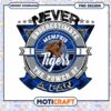 Memphis Tigers Fan PNG Design Never Underestimate Power