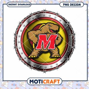 Maryland Terrapins PNG Design Instant Download Image