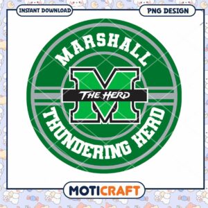 Marshall Thundering Herd PNG Graphic for Download 50x50