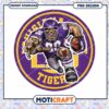 LSU Tigers Football Player PNG Instant Download Design