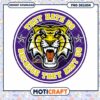 LSU Tiger Motivational Art Instant Download PNG Design