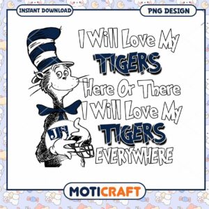 Love Tigers Design for Instant Download PNG File
