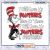 Love My Panthers Fun PNG Design for Fans and Events