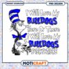 Love My Bulldogs Fun PNG Design for Bulldog Fans