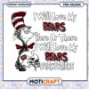 Love My Bears Fun PNG Design for Instant Download 45 50 Characters