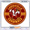 Louisville Cardinals Logo PNG Instant Download Design