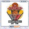 Louisville Cardinals Basketball PNG Design Instant Download