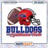 Louisiana Tech Bulldogs Football PNG Design for Download