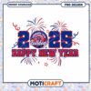 Louisiana Tech Bulldogs Happy New Year 2025 PNG Design