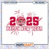Louisiana Ragin Cajuns Happy New Year 2025 PNG Design